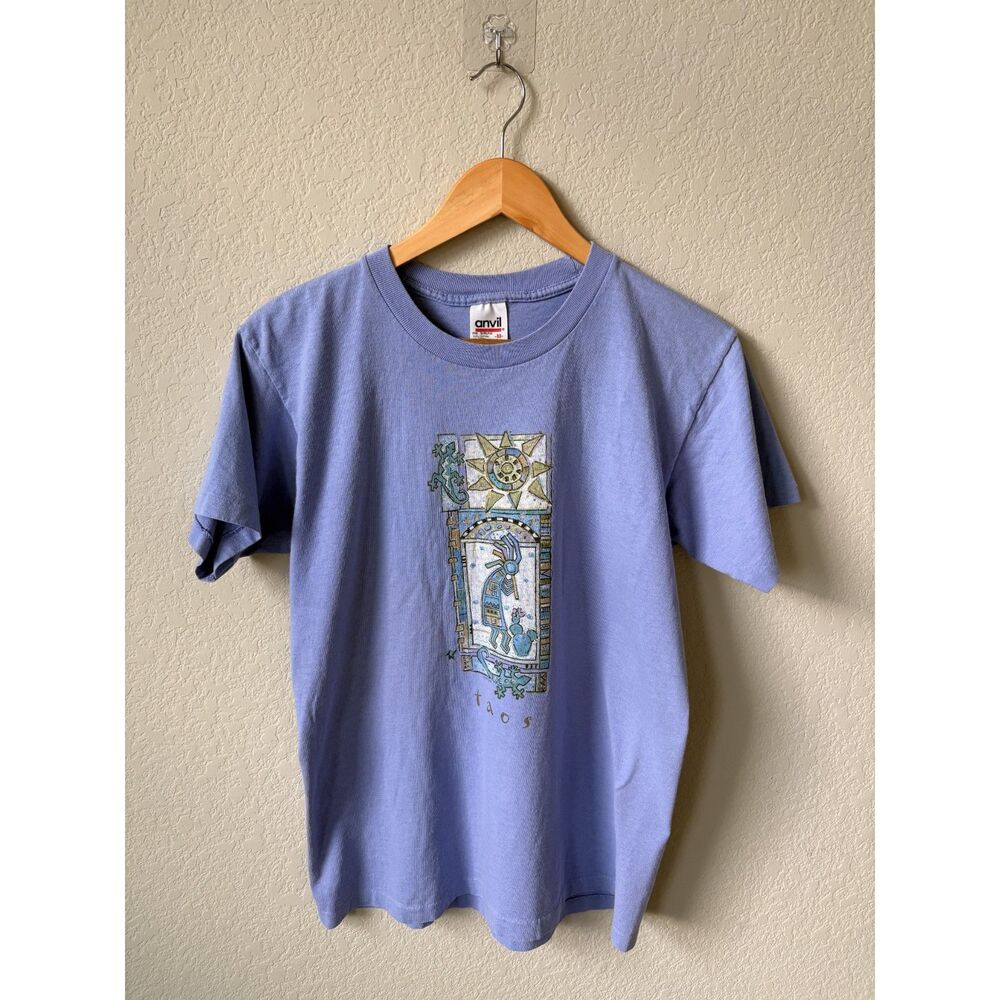 Anvil Vintage 90's Graphic 100% Cotton, Single-Stitch Hem, Short Sleeve, Medium